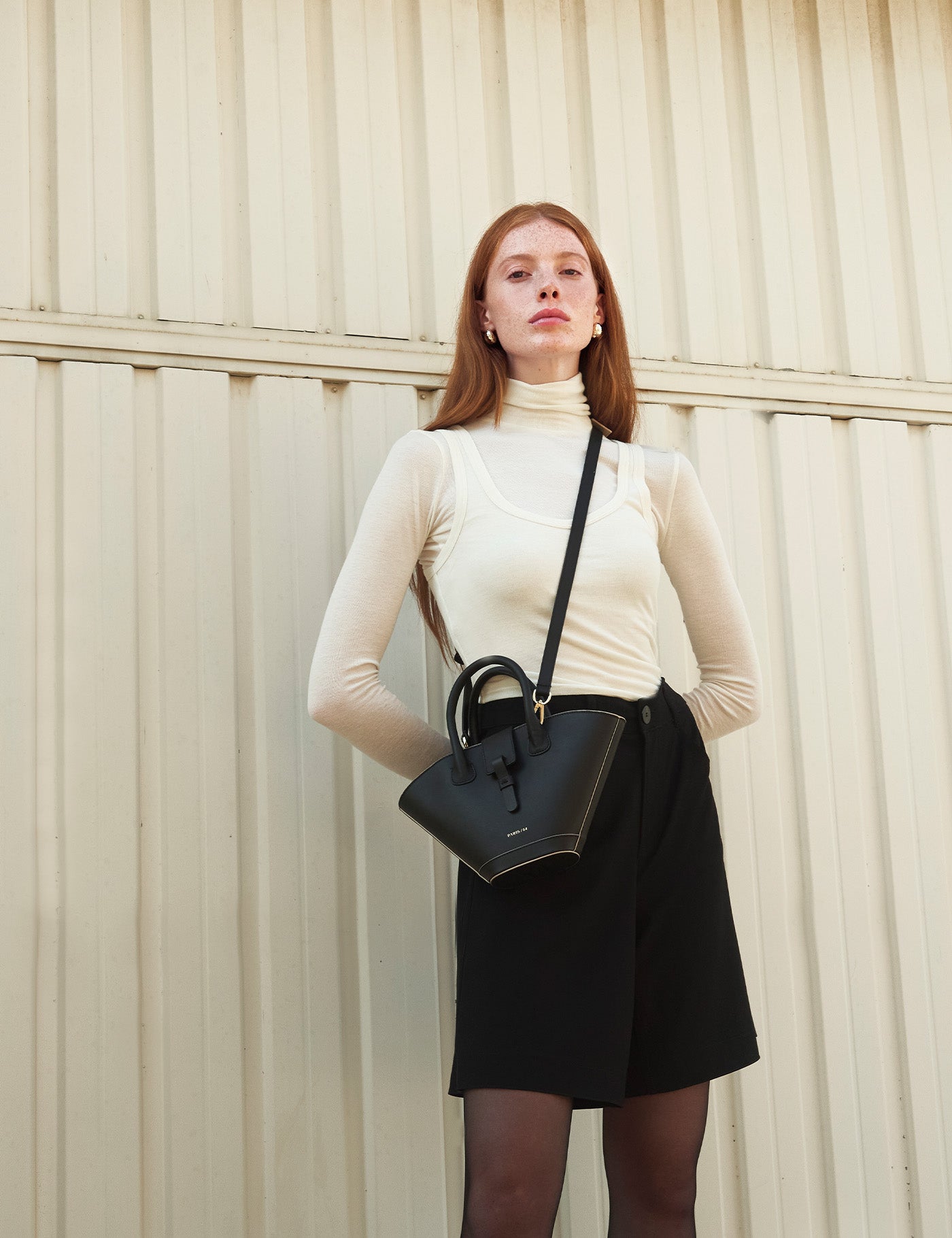 Mini Lumière Black Bag by PARIS/64