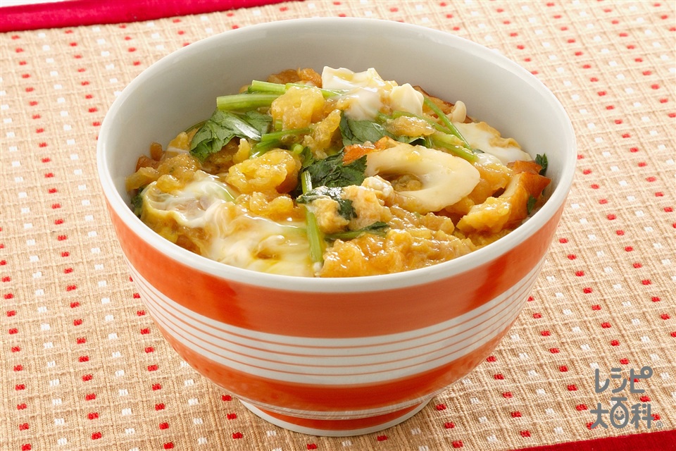 ちくわたぬ丼のレシピ・作り方・献立｜レシピ大百科（レシピ・料理