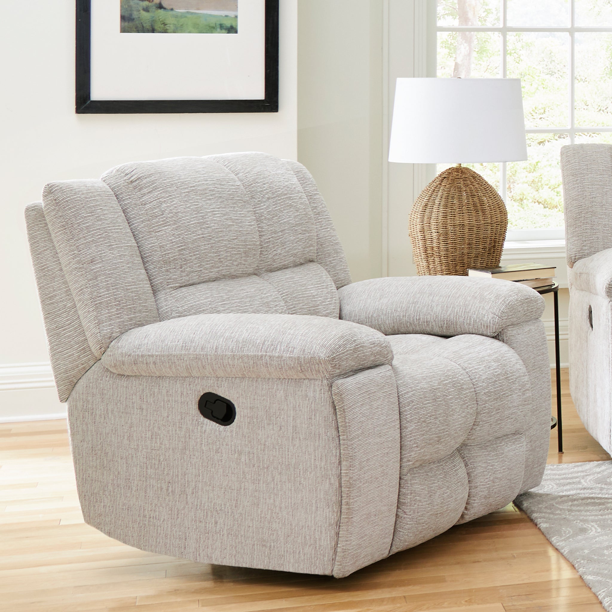 BUSTER - OPAL TAUPE Manual Recliner - Parker House Furniture