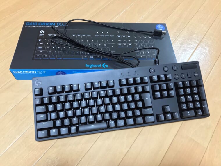 Logicool G610BL レビュー】コスパ抜群で完成度の高いゲーミング