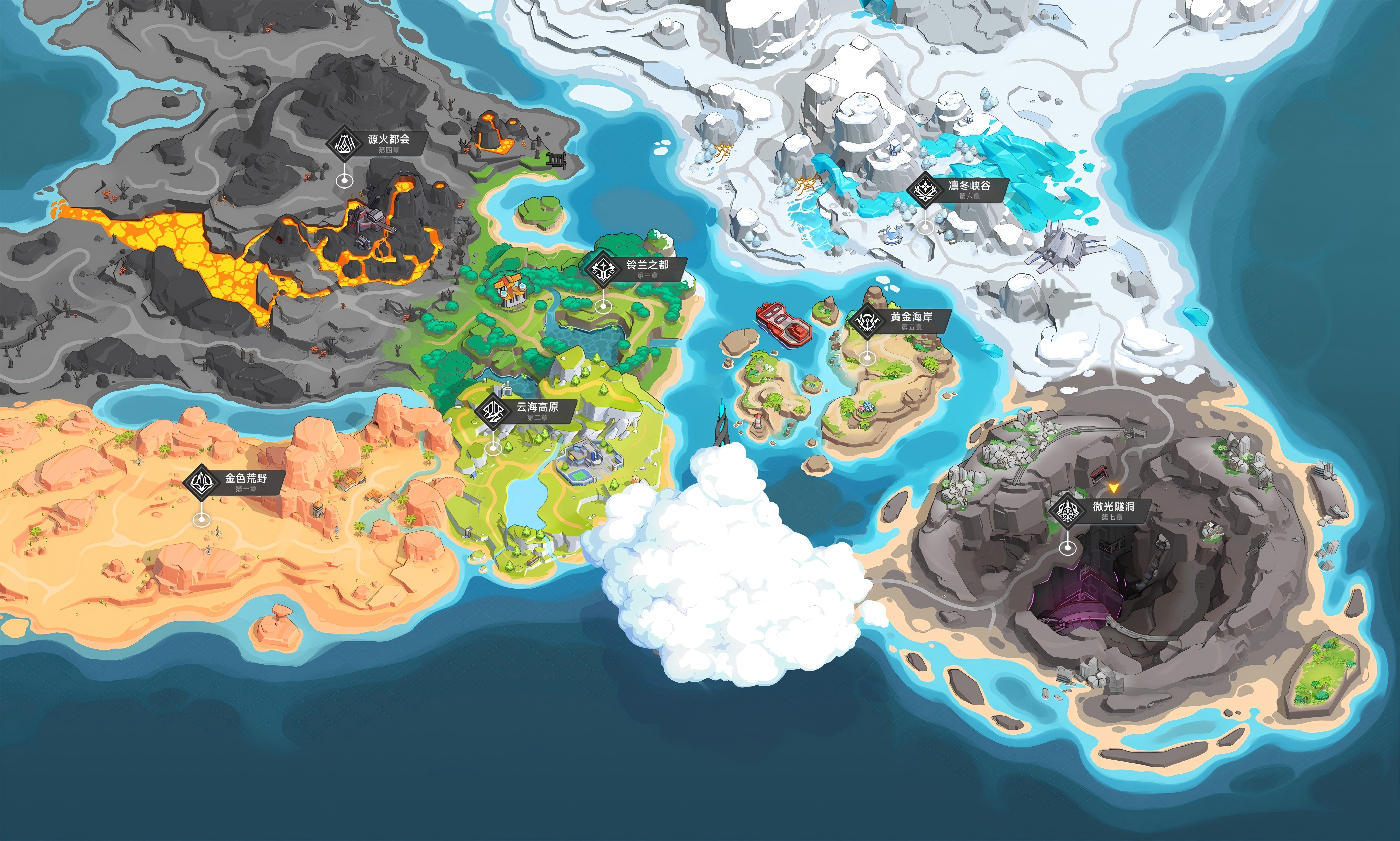 世界地图- 源序空间WIKI_BWIKI_哔哩哔哩