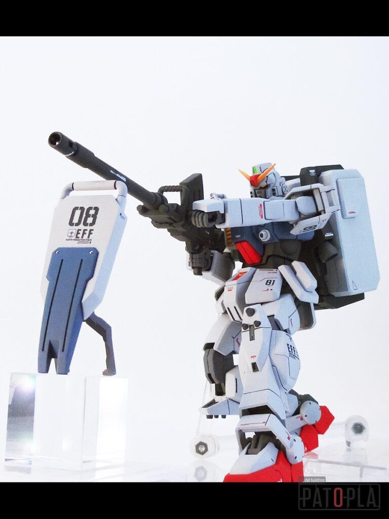 HGUC 1/144 陸戦型ガンダム（シロー・アマダ機）改修・全塗装 製作