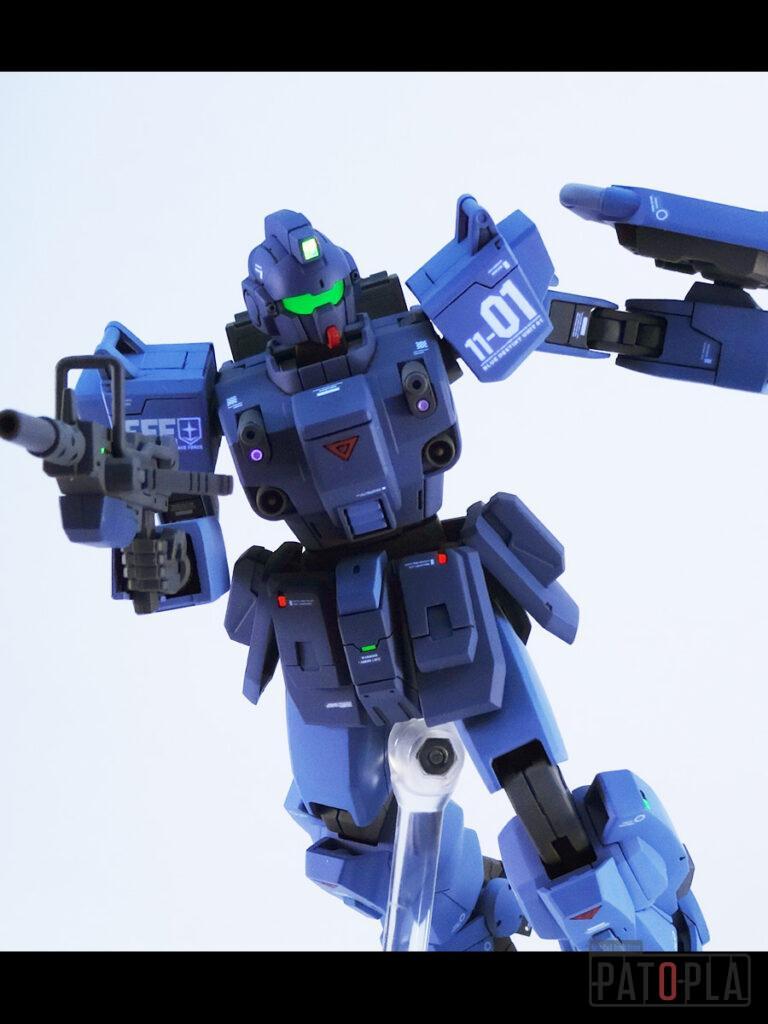 HGUC 1/144 ブルーディスティニー1号機 改修・全塗装 製作 戦慄の