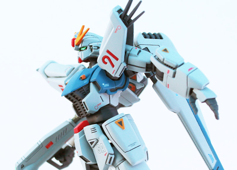 HGUC 1/144 ガンダムF91 改修・全塗装 製作完成 セシリーーッ