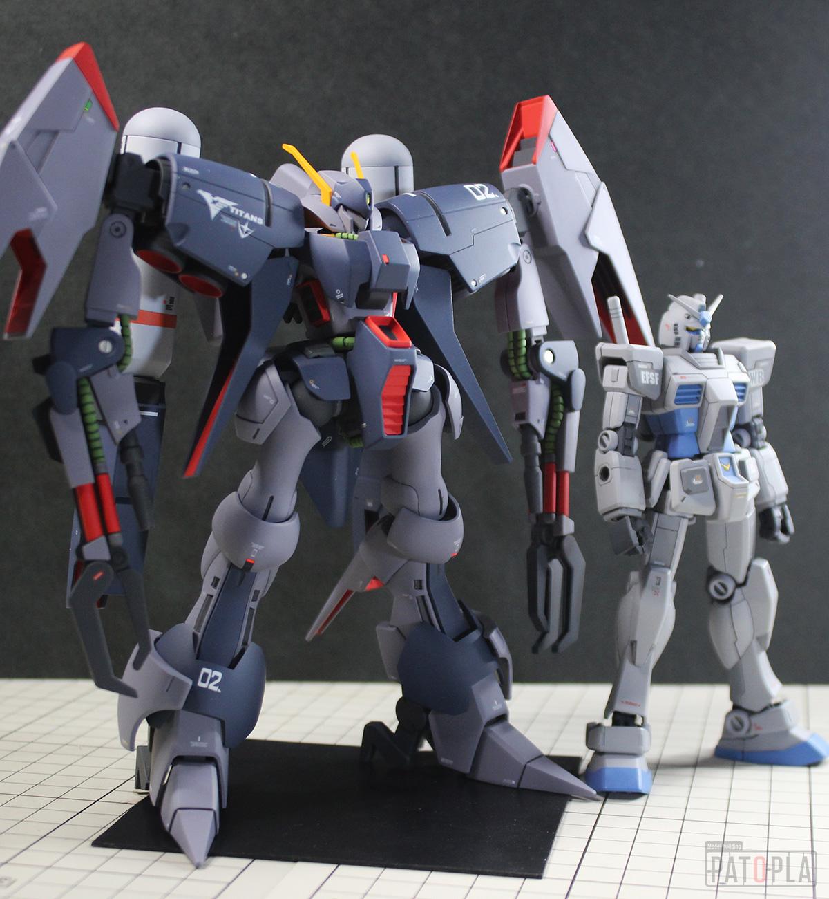 HGUC 1/144 バイアラン・カスタム （マウアー機） 改修・全塗装製作