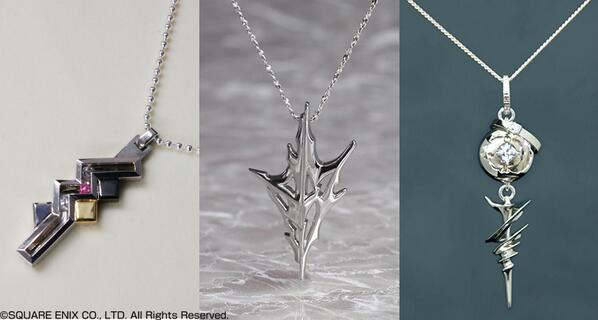 大人気のFINAL FANTASY XIIIシルバーアクセサリーの再受注が決定！次の