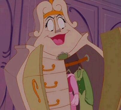 美女と野獣のワードローブw