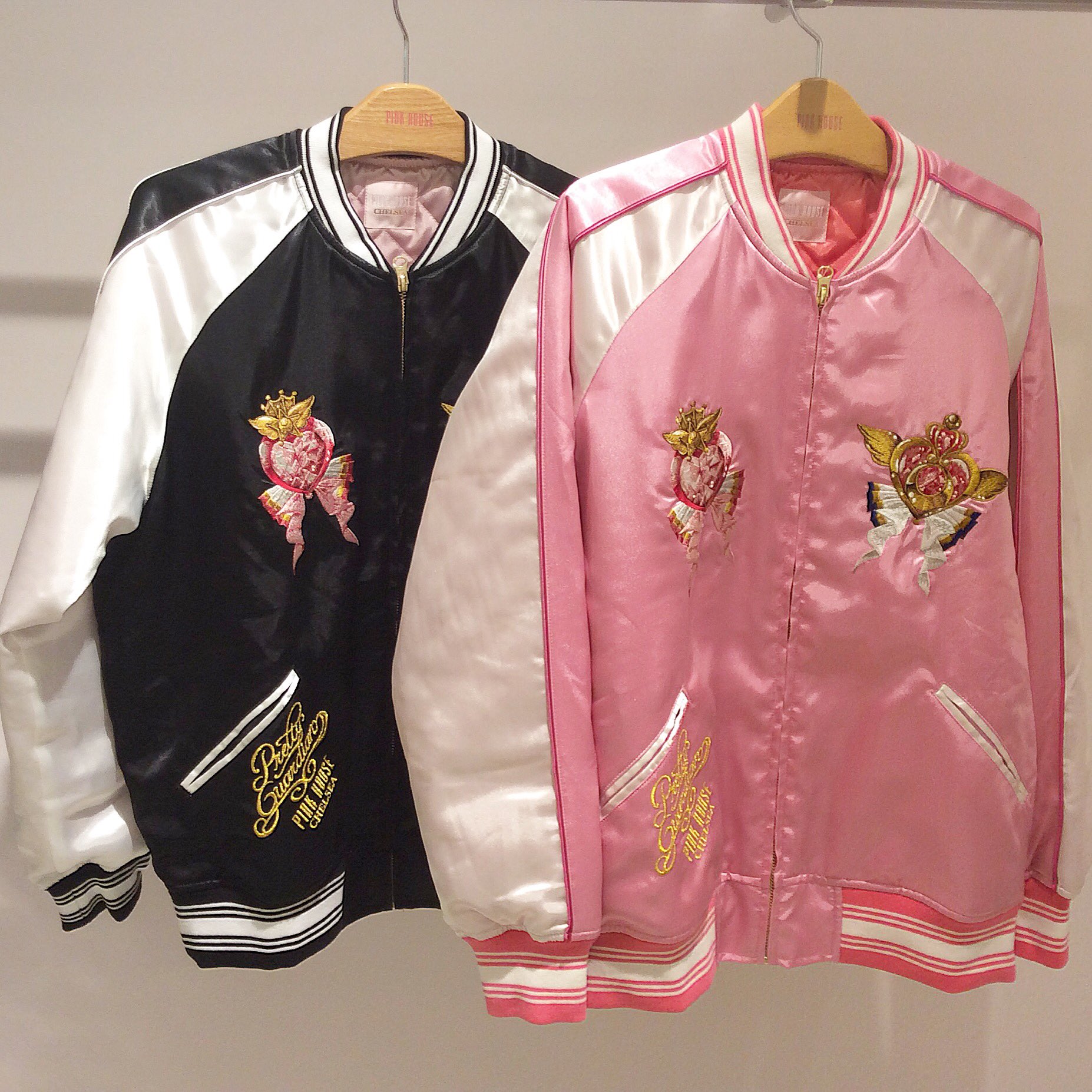 ピンクハウス PINK HOUSE セーラームーン スカジャン 刺繍 ピンク