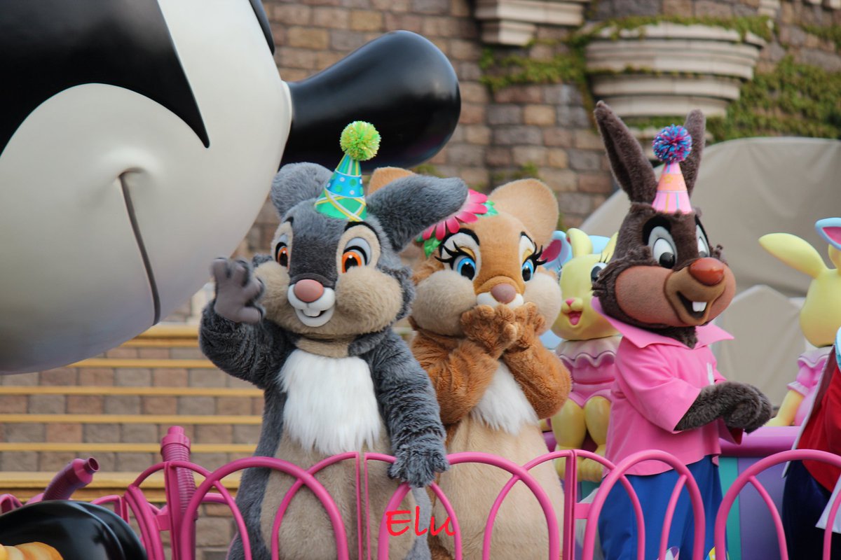 🐰🐣🐰懐かしのイースターワンダーランド🐰🐣🐰うさぎオールスターズ