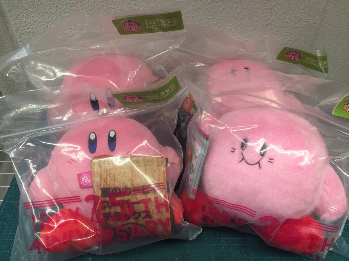 カービィグッズ新入荷！星のカービィ 25周年クラシックぬいぐるみです