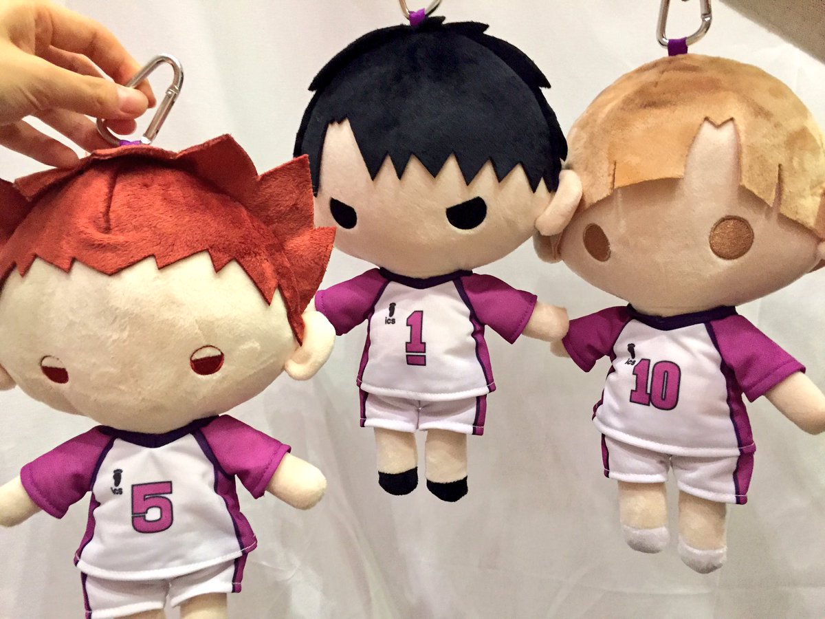 ジャンプフェスタ限定、ハイキュー!!『ぬいぐるみペンポーチ』白鳥沢