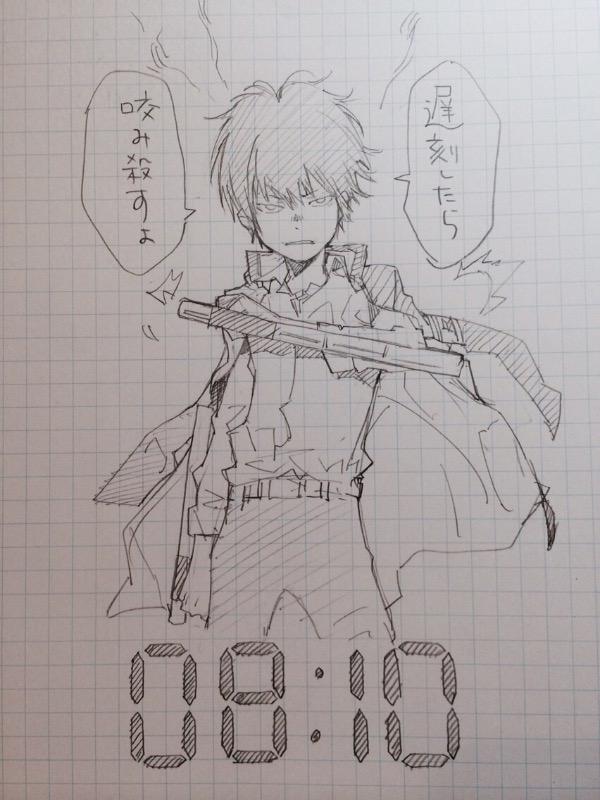 エルドライブ連載再開&4巻発売記念③】8時のイラストを公開! さらに