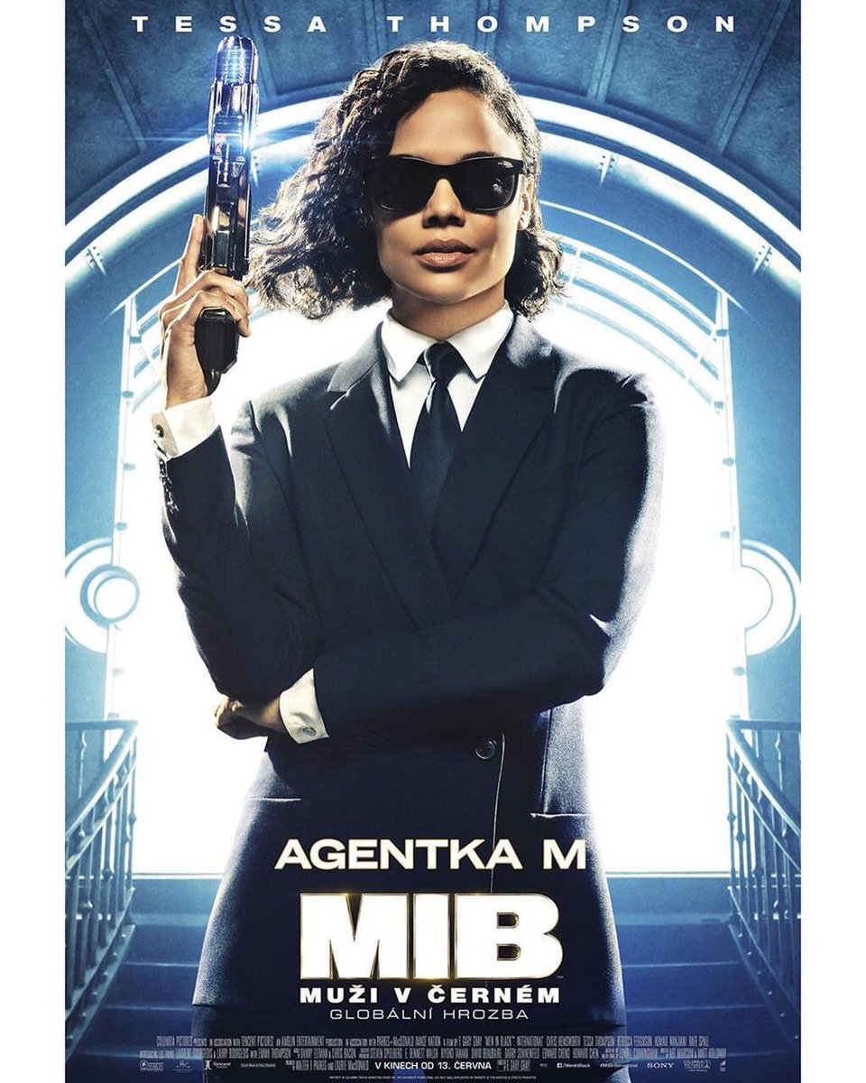 MIB』テッサ・トンプソンは「エージェントM」なんですよね。前任者は