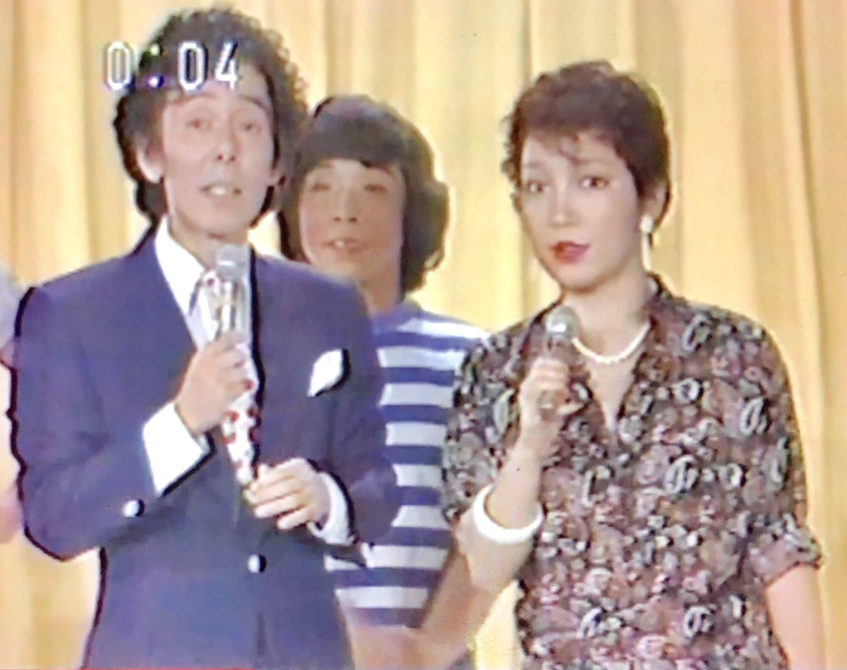 1980年4月12日、 日テレで「お笑いスター誕生!!」 スタート。初代