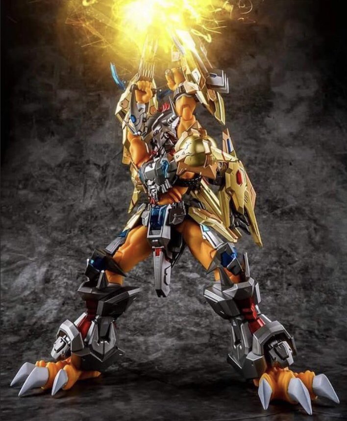 Ex first 合金の非正規ウォーグレイモンX抗体の彩色完成品が公開