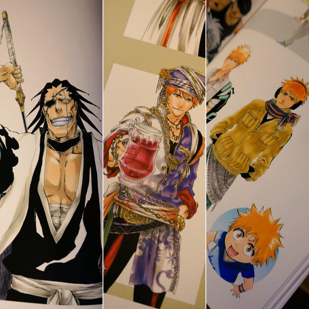Here some pictures of the Bleach artbook JET ! #Bleach #BLEACHJET