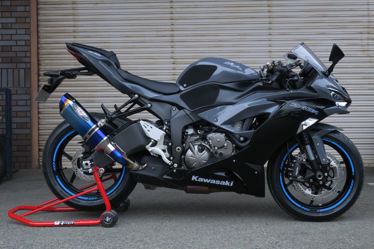 19 ZX-6Rスリップオンマフラーの試作が完成致しました！ ＃BEET