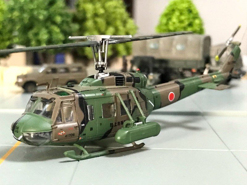 技MIX 1/144 陸上自衛隊 UH-1H 東部方面ヘリコプター隊第1飛行隊(立川