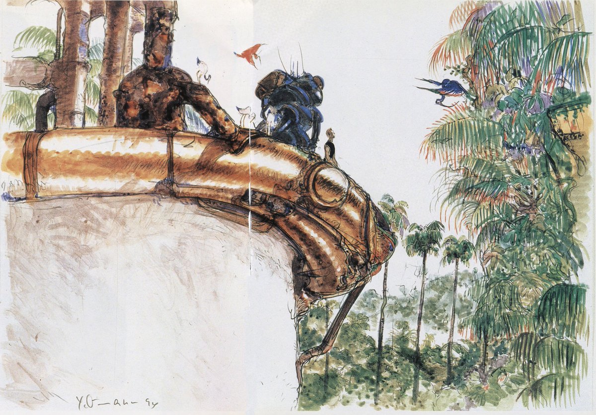 Illustrations created for Front Mission / フロントミッション