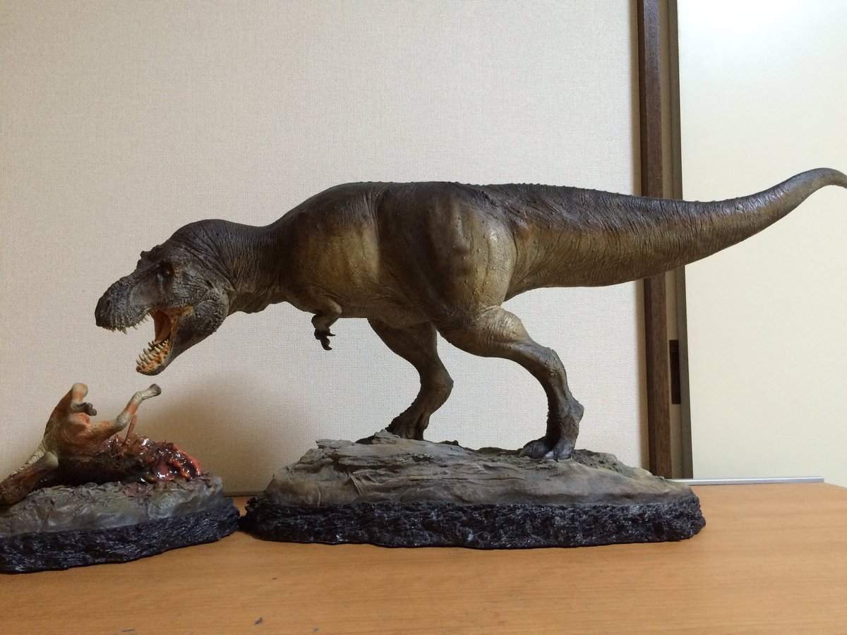 鱗説アゲに便乗^ ^ サイドショウ ダイナソーリア ティラノサウルス