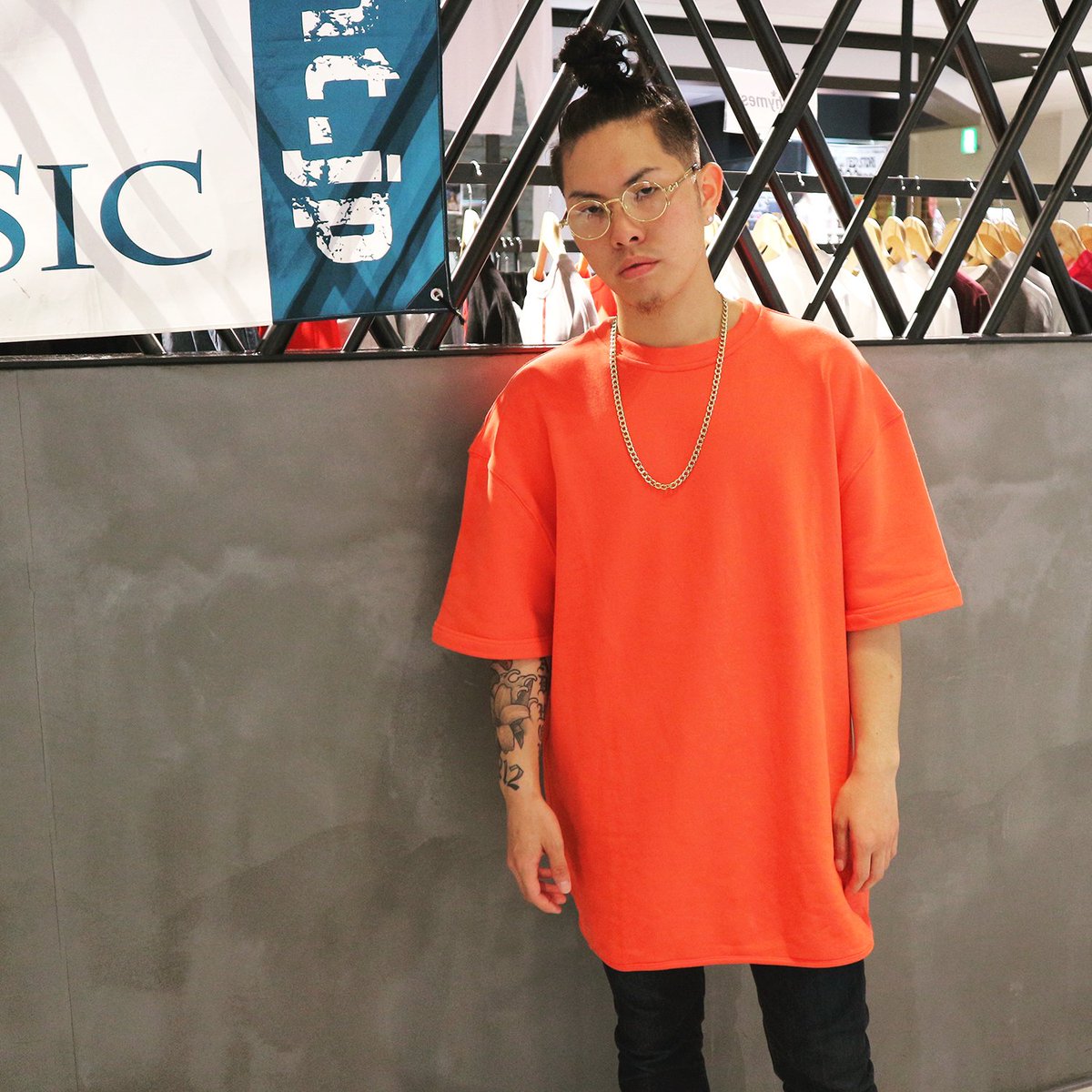 Tiji Jojo × GINRHYMES】 BAD HOPの、@Tiji_Jojo 様が「BIG SWEAT Half