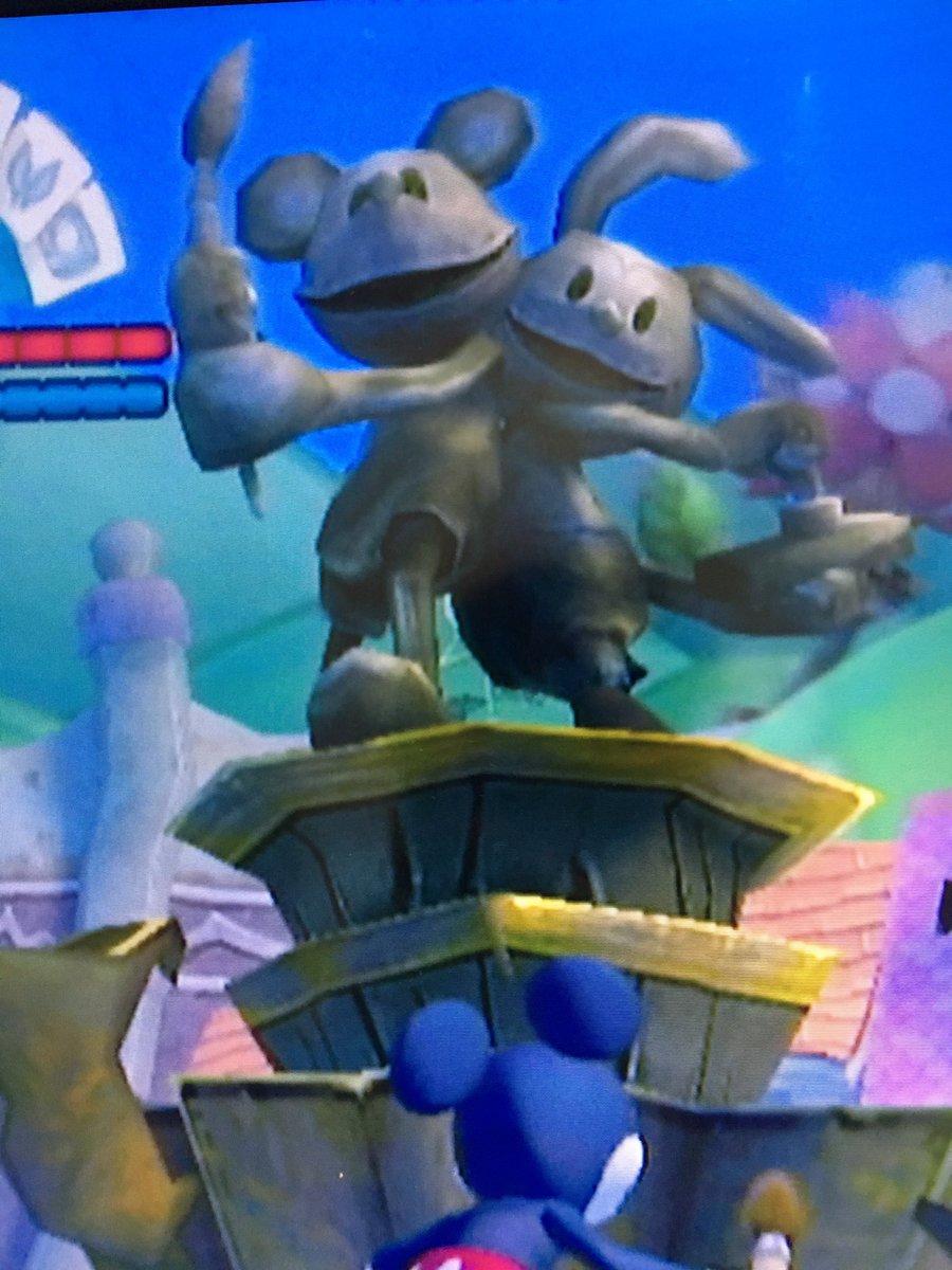 ディズニーストアで発売されたオズワルド&ミッキーのポストカードの元