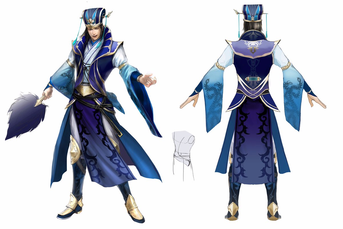 キャラデザ・司馬懿】司馬懿は優れた知の持ち主であることを前面に出