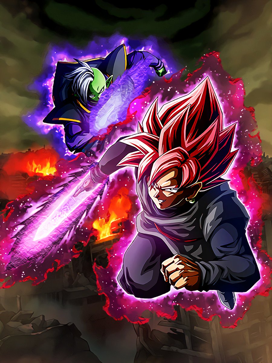 DokkanBattle [Merciless Condemnation] Goku Black (Super Saiyan