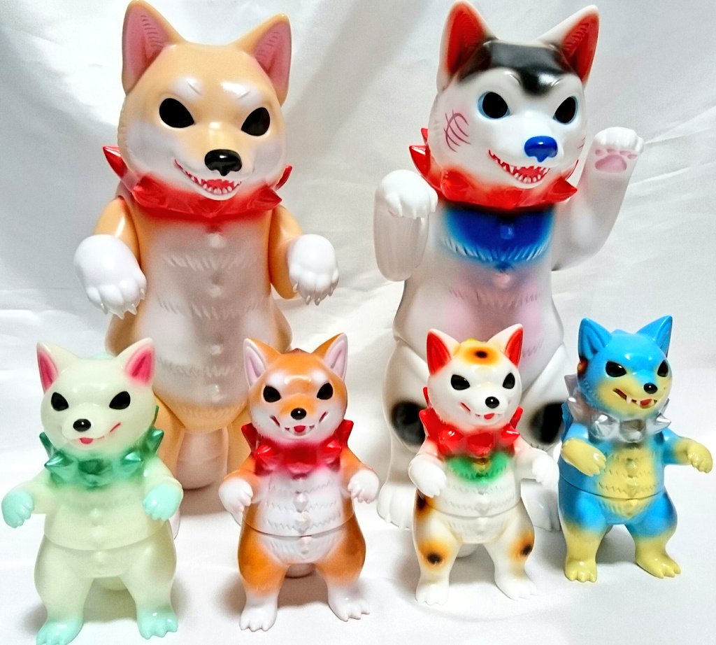 シバラ！！ #シバラ #大王シバラ #こなつ #小夏屋 #ソフビ #sofvi #sofubi