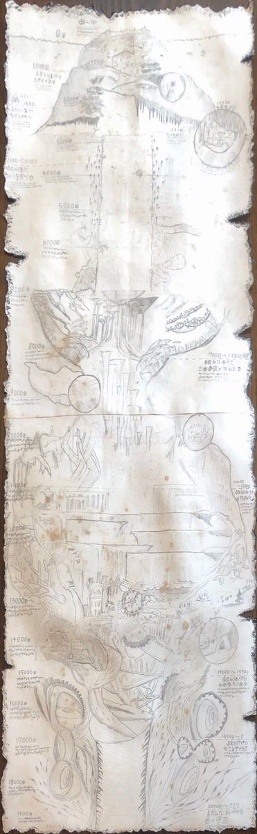 奈落見取り図完成 #メイドインアビス