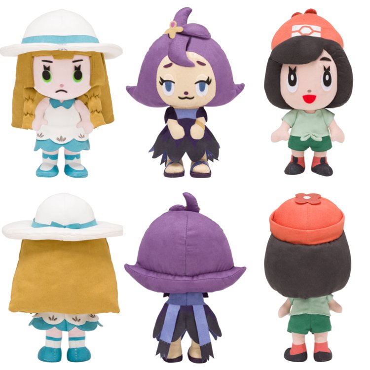 受注生産】ぬいぐるみ pokémon time リーリエ・アセロラ・ミヅキ【2019