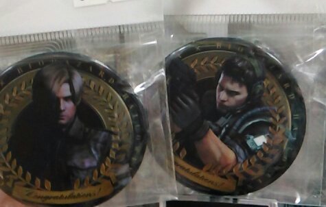 CAPCOM CAFE BIOHAZARD クリス・レッドフィールド ステッカー CAPCOM