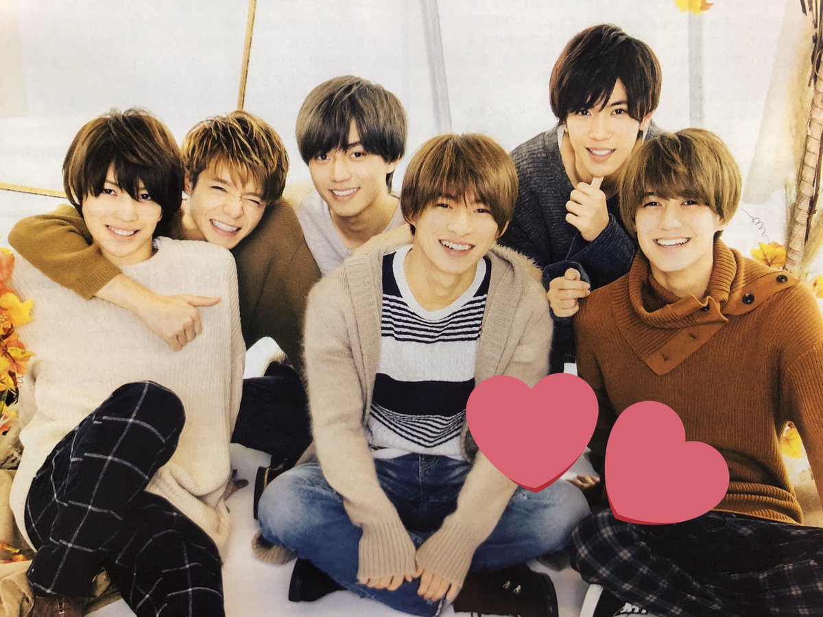 6人にはさ、ずっとにこにこでさ、幸せでいて欲しいよ。悲しい気持ちに