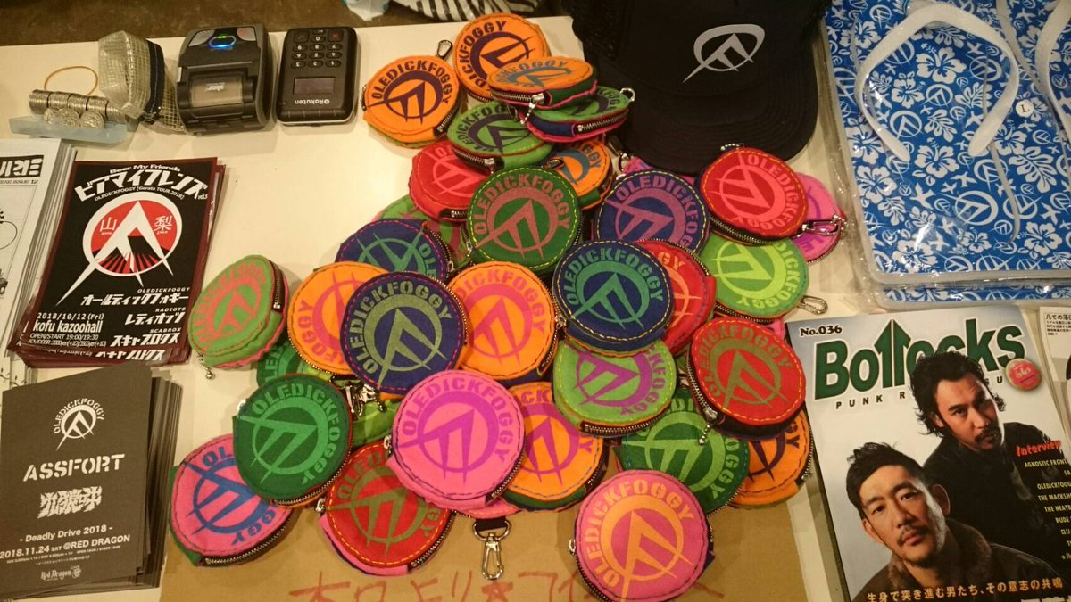 オールディックフォギー サークルポーチ バッジ OLEDICKFOGGY GOODS