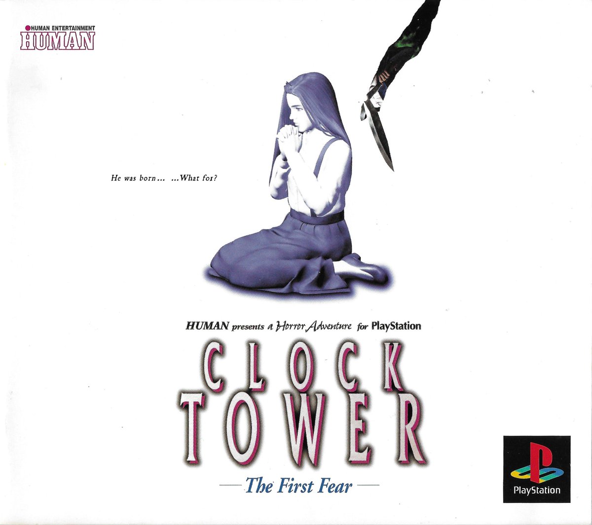 Clock Tower - The First Fear - for PlayStation released 24 years