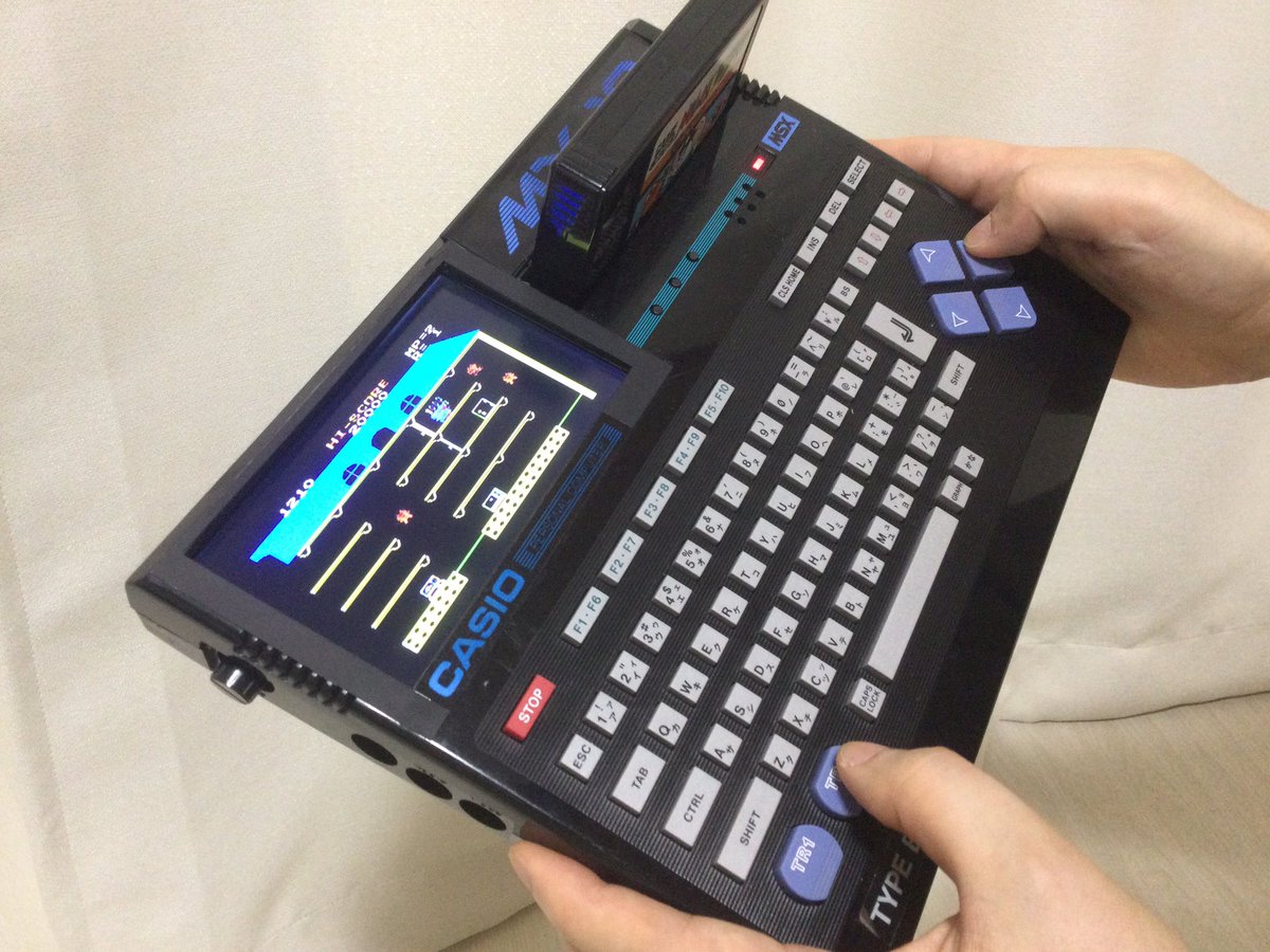カシオのMSXはどれも小さくてハンドヘルドPCに改造出来たら面白そうだ