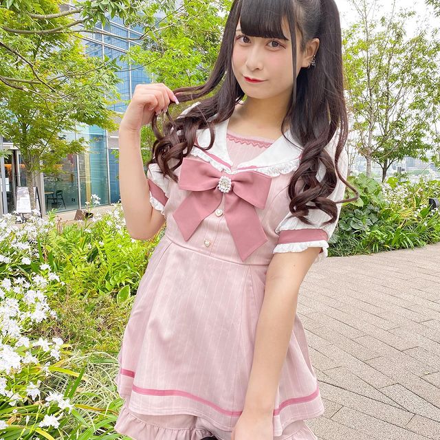 リズリサ フリルスピンドルセットアップ ピンク LIZLISA♡美品