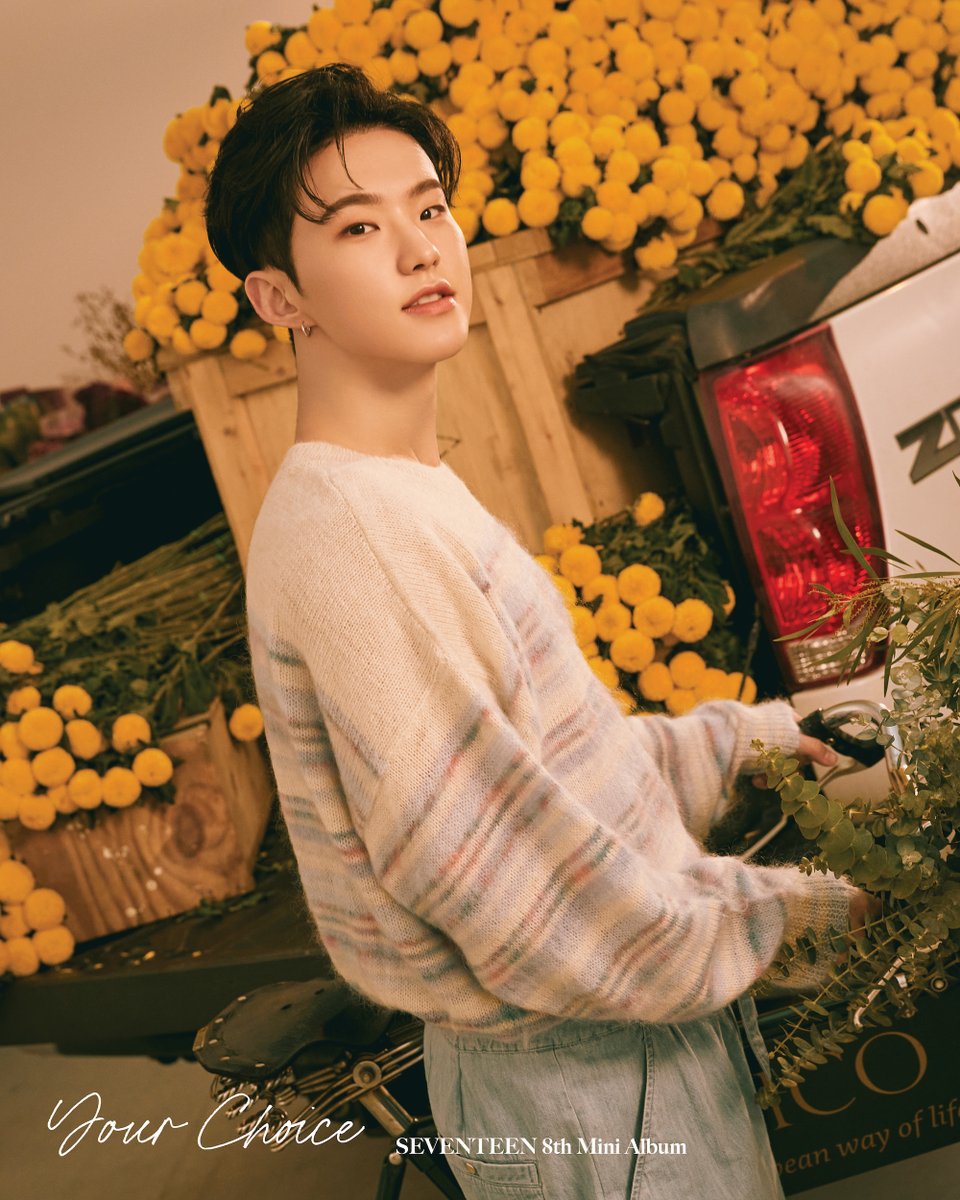 SEVENTEEN 8th Mini Album 'Your Choice' Official Photo ONE SIDE Ver
