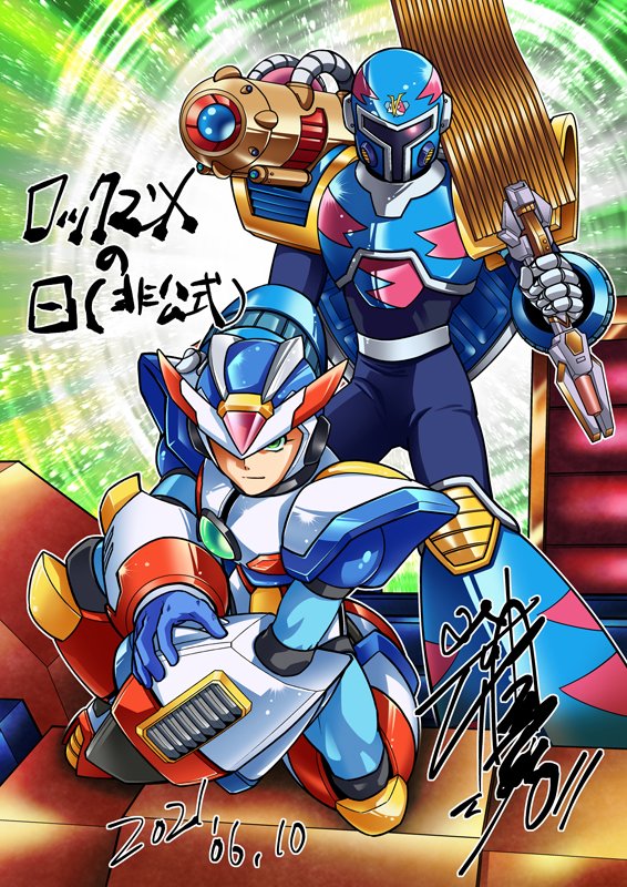 6で「ロックマン」。 10で「X（ローマ数字）」。と言うことで、個人的