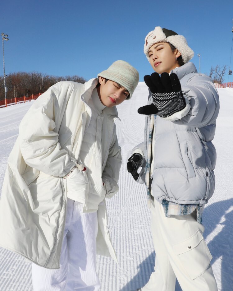 2021 BTS WINTER PACKAGE 🐨❄️🐻 #RM #V @BTS_twt