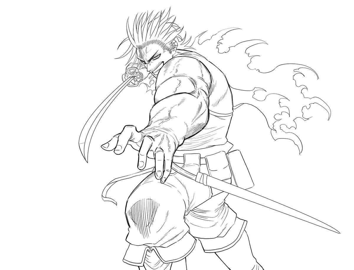 黒の暴牛 団長 ヤミ・スケヒロ！ #ブラッククローバー #blackclover