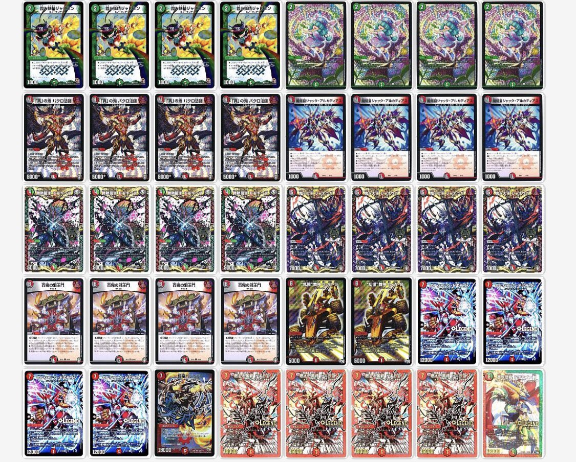 燃える革命ドギラゴンを軸においたデッキです！ モモキング