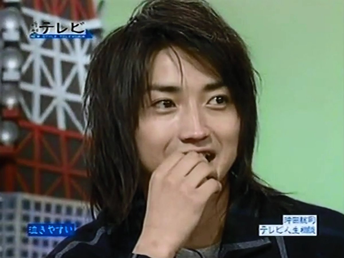 新型テレビに出演してた、ムーンライトジェリーフィッシュの頃の竜也