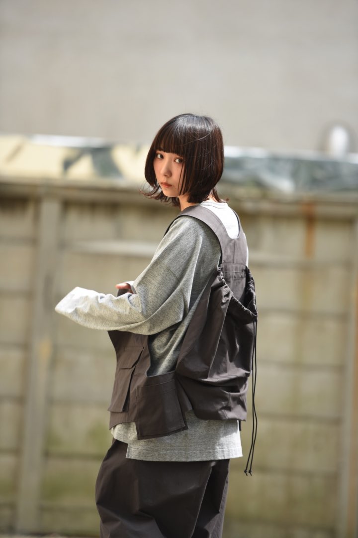 My Beautiful Landlet] Bafu Cottonバックパックベスト OVIE STUDIO