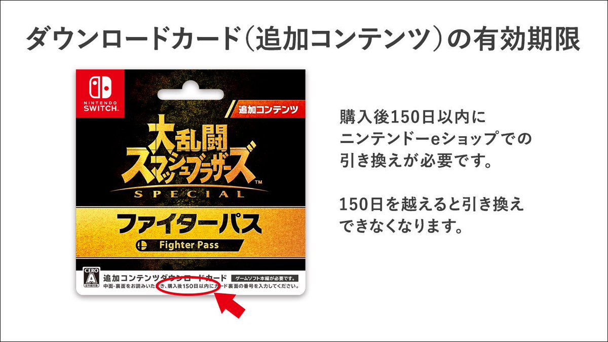 大乱闘スマッシュブラザーズ SPECIAL』の「ファイターパス」など、店頭