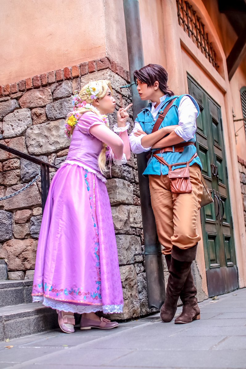 ラプンツェル&ユージーン #さえあまねDハロ写真館 #Dハロ仮装