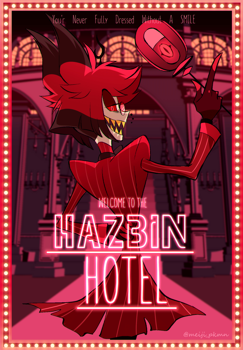 ハズビンホテルのアラスター／HAZBIN HOTEL Alastor （Fanart）