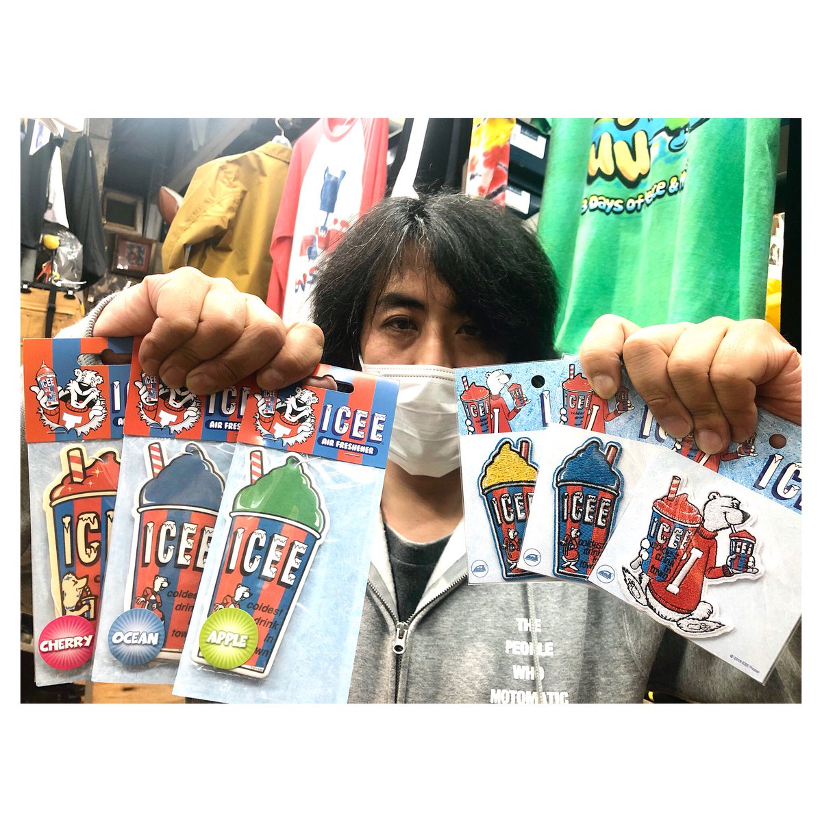 暑い〜、昭和世代には懐かしのフローズンドリンクはアイシー入荷ですよ