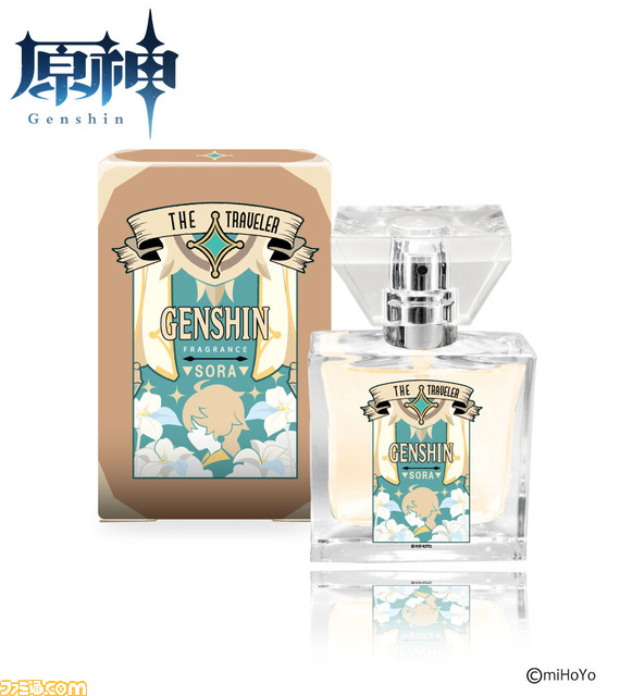 原神』フレグランスが12月2日に発売決定。 空、蛍、ガイア、ディルック