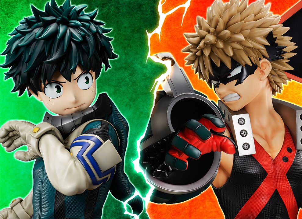 TVアニメ『僕のヒーローアカデミア』より、爆豪勝己が実物大1/1